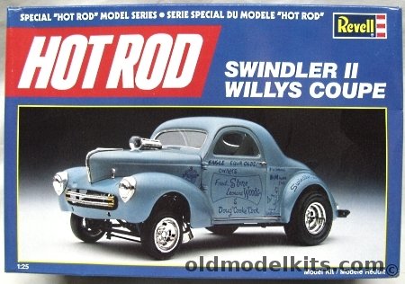 Revell 1/25 Swindler II 1941 Willys Gas Coupe, 7101 plastic model kit